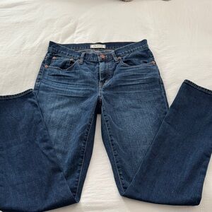 Madewell Dark Blue Women's Straight-Leg Jeans